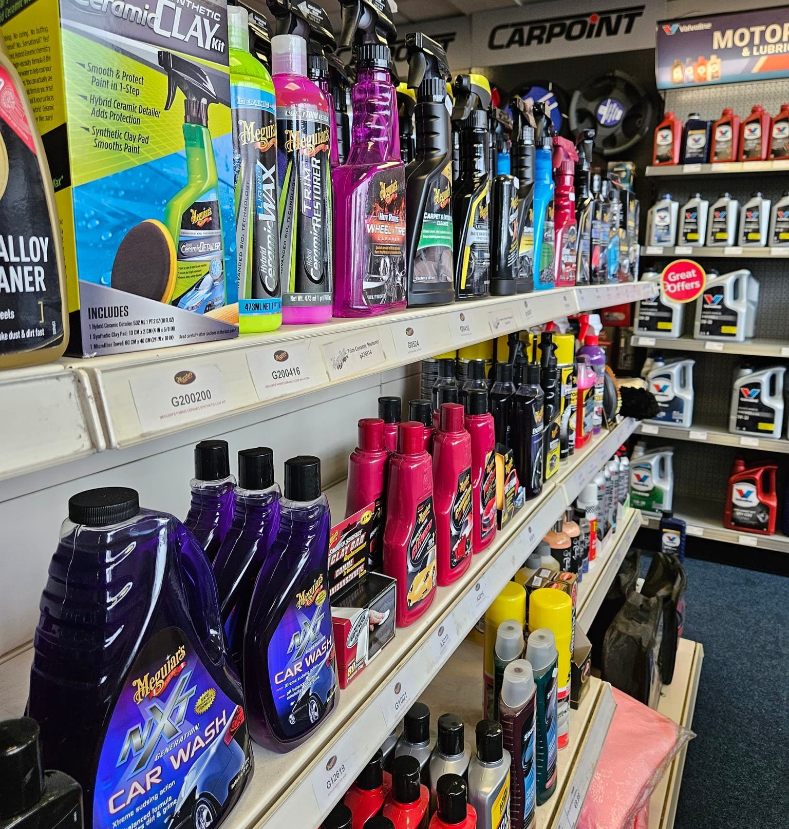 Image of cleaning products for cars for sales in RAE motor factors
